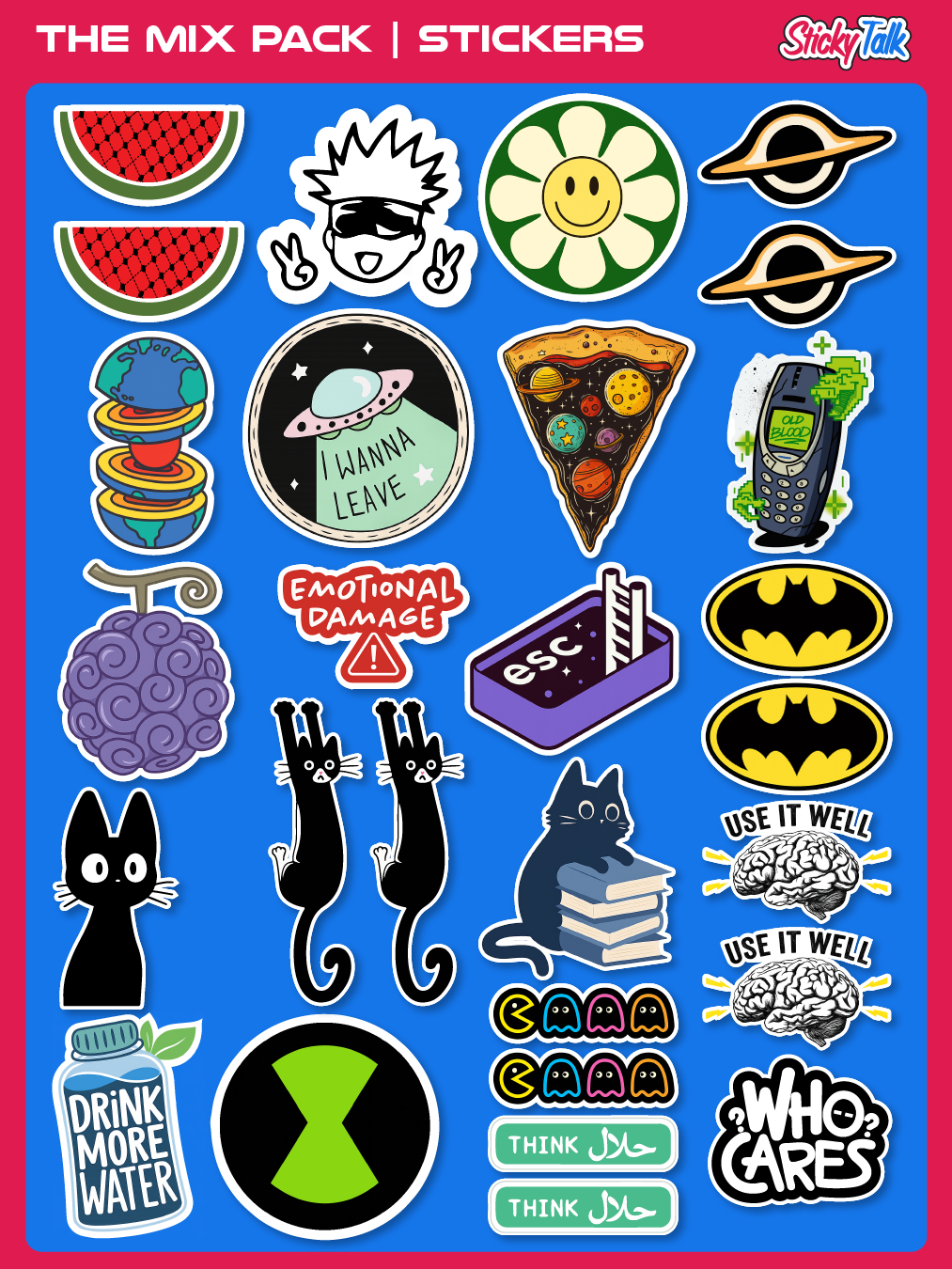 The Mix Pack | Stickers