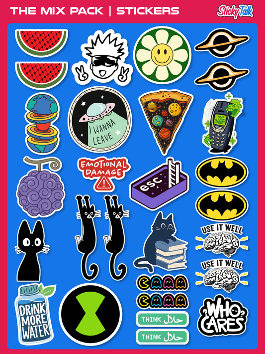 The Mix Pack | Stickers